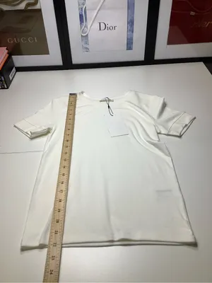 Zara Women’s Off White Short Sleeve Crewneck Tee Size M NWT Classic Wardrobe thumbnail 5