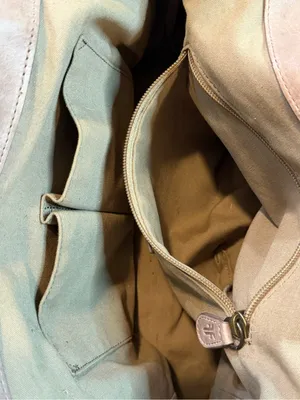 Frye Melissa Tote Shoulder Bag Distressed Tan Leather Boho Gypsy Hippy thumbnail 9