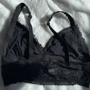 No Boundaries Black Lace Bralette No Padding NWOT Size XL thumbnail 7