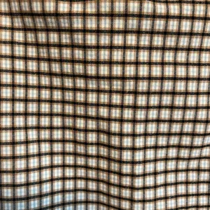 Have Brown Blue and Black Plaid Pencil Skirt Size Large Fall Preppy thumbnail 3
