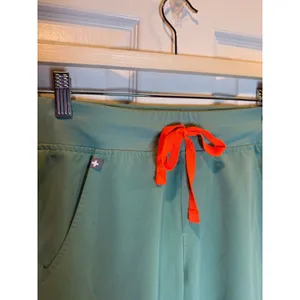 Figs Technical Collection Jade Green Zamora Jogger Scrub Pants Size XS thumbnail 8