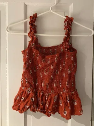 Forever 21 Floral Top thumbnail 1