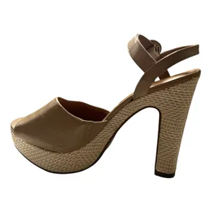 Vizzano Women's Elegant Nude Heels Tan Size 8 thumbnail 8