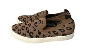 NWOT Lane Bryant Leopard Animal Print Textile Upper Slip On Sneaker Loafer 9W thumbnail 2