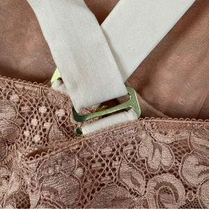 We Are‎ HAH Tight Squeeze Bodycon Mini Dress Copper Rose Lace Lined Size XS NEW thumbnail 7
