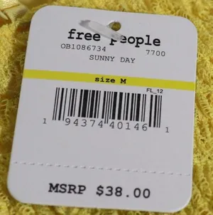 Free People NWT Sunrise To Sunset Bra thumbnail 4