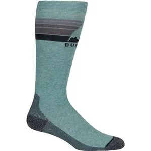 2 Pair Burton Women's Emblem Mid weight Socks snowboard Green/Taupe S/M NWT thumbnail 5