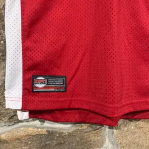 Y2K Early 2000s Red/Black/White ESPN Jersey Tank #1 thumbnail 3