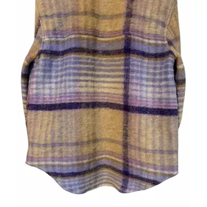 Wilfred Free Aritzia The Ganna Shirt Jacket‎ Elaine Violet Purple Women's Size M thumbnail 6