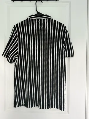 men’s beach shirt Black Size M thumbnail 2