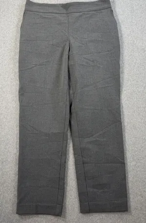 Rachel Zoe Women's Size 8 Gray Pull On Elastic Waist Cropped Ankle Pant Trouser thumbnail 1