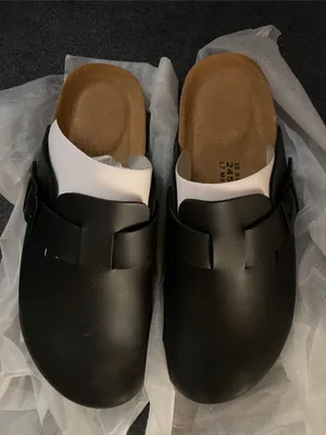 SUFU Black Clogs size 7M thumbnail 1