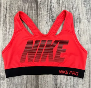 Nike Pro Red Sports Bra thumbnail 1