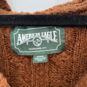 American Eagle Brown hoodie sweater thumbnail 3