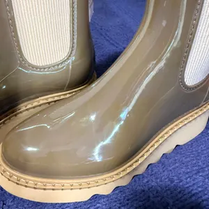 Dolce Vita Tropic H2O Rain Boots Women 8 Dark Moss Patent Stella Waterproof Lug‎ thumbnail 10