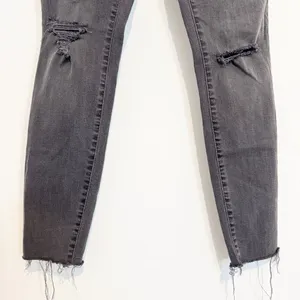 Madewell Maternity Jeans Size 27 Black Sea Over Belly Skinny‎ Alternative Grunge thumbnail 5