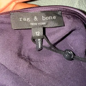Rag & Bone Women's Deep Plum Pauline Slip Dress Satin Party Glam Size 12 NWT thumbnail 9