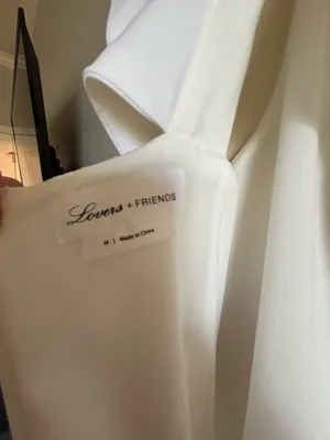 Lovers + Friends Dress White Maxi thumbnail 3