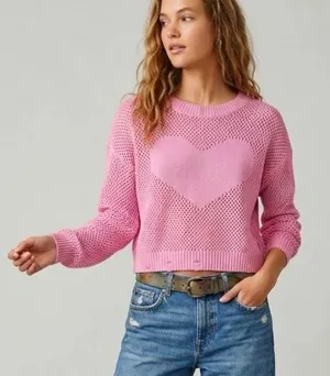 Almost Famous Sweater Pink Sz XL Long Sleeve thumbnail 1