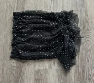Kimchi Blue Polka Dot Mesh Mini Skirt NWT Size XS thumbnail 1