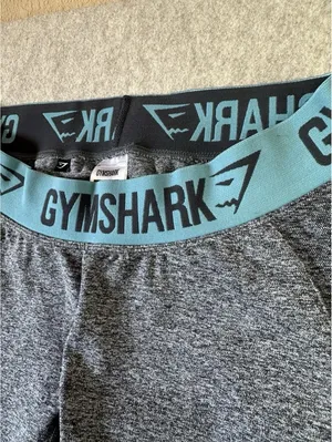 GYMSHARK Flex Leggings Women’s Medium Gray Low-Rise Seamless Ankle Length thumbnail 3