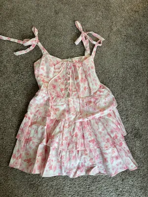Bardot Dress Pink Mini thumbnail 1