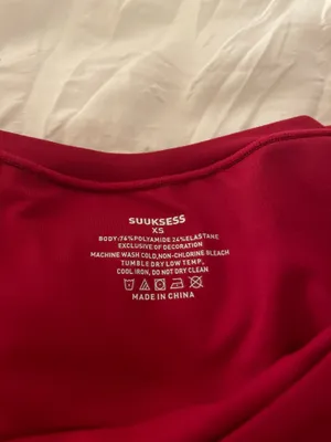 Red Suuksess Top Long Sleeve thumbnail 2