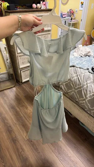 free me blue dress Size M thumbnail 3