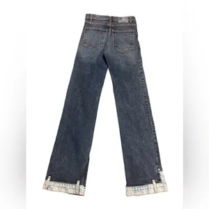 Revice Flare Eclipse Jeans Womens High Rise Straight Leg Medium Wash size 27 thumbnail 6