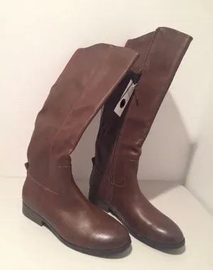 Knee High Boots, Size 8 1/2 Brown thumbnail 2