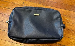 AS IS Tarte Unisex Black Travel Toiletry Bag - 6”x9” thumbnail 1