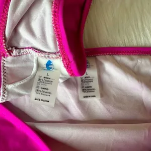 Hot Pink Bikini Size Large Pink thumbnail 5