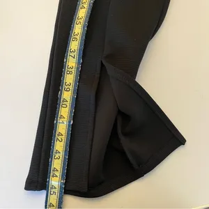 H&M Black Ankle-Length Women's Pants Slit Ankle Size 28 thumbnail 7