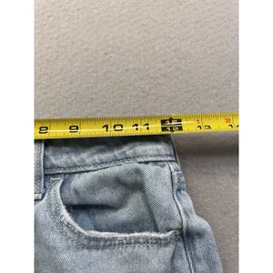 Hollister Co Ultra High Rise Baggy Denim‎ Blue Jeans Light Wash Womens Size 23R thumbnail 3