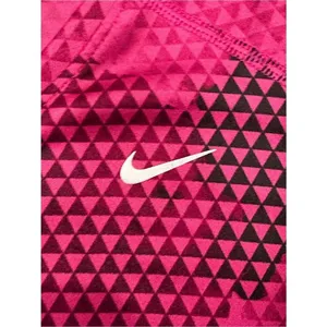 Nike Women's Magenta Floral-Print Dri-FIT Short Sleeve Tee Size XL thumbnail 3