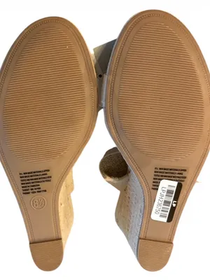 A New Day Women's Beige Anna Clear Strap Slide Sandals Size 8 1/2 NWT thumbnail 5