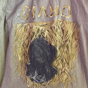 Orvis Tshirt Olive Green Dog Graphic Print Duck Hunting Women‎ s Size M thumbnail 3