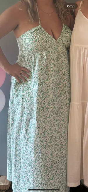 Midi Sundress Universal Thread Green Floral  thumbnail 3