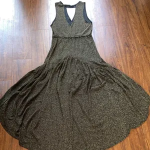 NWT Urban‎ outfitters Ecoté high low gold shimmer dress size medium thumbnail 10