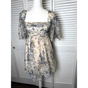 Abercrombie & Fitch Emerson Angel Sleeve Mini Dress Floral NWT Size Small thumbnail 6