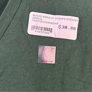 Fanatics Milwaukee Bucks NBA Finals Champions Green T-Shirt NWT Athletic thumbnail 2