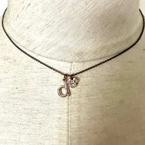 Disney D monogram Minnie Mouse necklace thumbnail 1