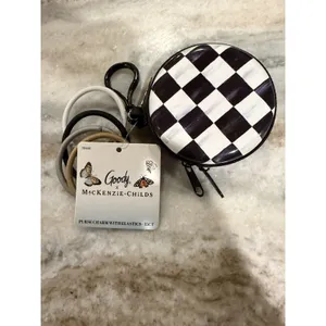 Mackenzie Childs x Goody Courtly Check Purse Charm Elastics Grt 4 Pods Free Ship thumbnail 6