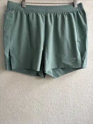 Gymshark Women’s Mint Green High-Performance Athletic Shorts thumbnail 2
