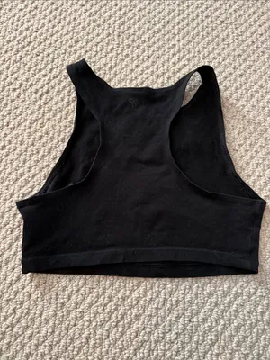 Tna Size Extra Small XS Chill Mission Tank from Aritzi Black Cropped Tank thumbnail 5