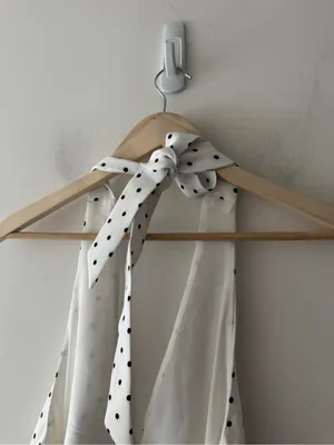 One and Only Collective NEW! Polka Dot Halter Style Mini Dress thumbnail 8