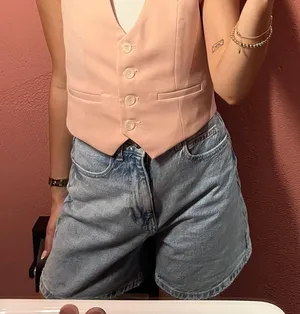ZARA Denim Shorts thumbnail 4
