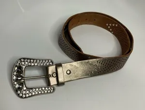 Miss Me studded leather belt size large‎ thumbnail 1