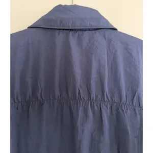 Free People Movement‎ Off The Bleachers Coaches Jacket Navy Blue Women's Small thumbnail 4