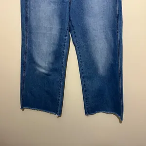 Veronica Beard Jeans Taylor Wide Leg Crop Raw Hem High‎ Rise Enough Said Size 30 thumbnail 6